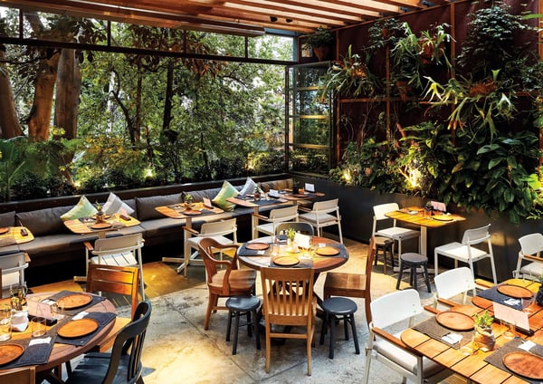 Interior de restaurant